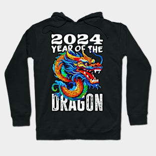 Chinese Lunar New Year Of The Dragon 2024 - Happy New Year 2024 Hoodie